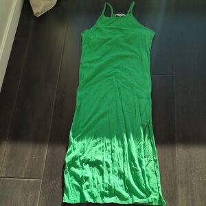 Frame Denim Grass Green Dress
